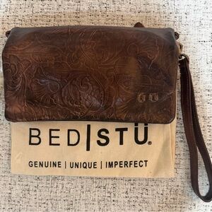 BED|STU Cadence EM Embossed Leather